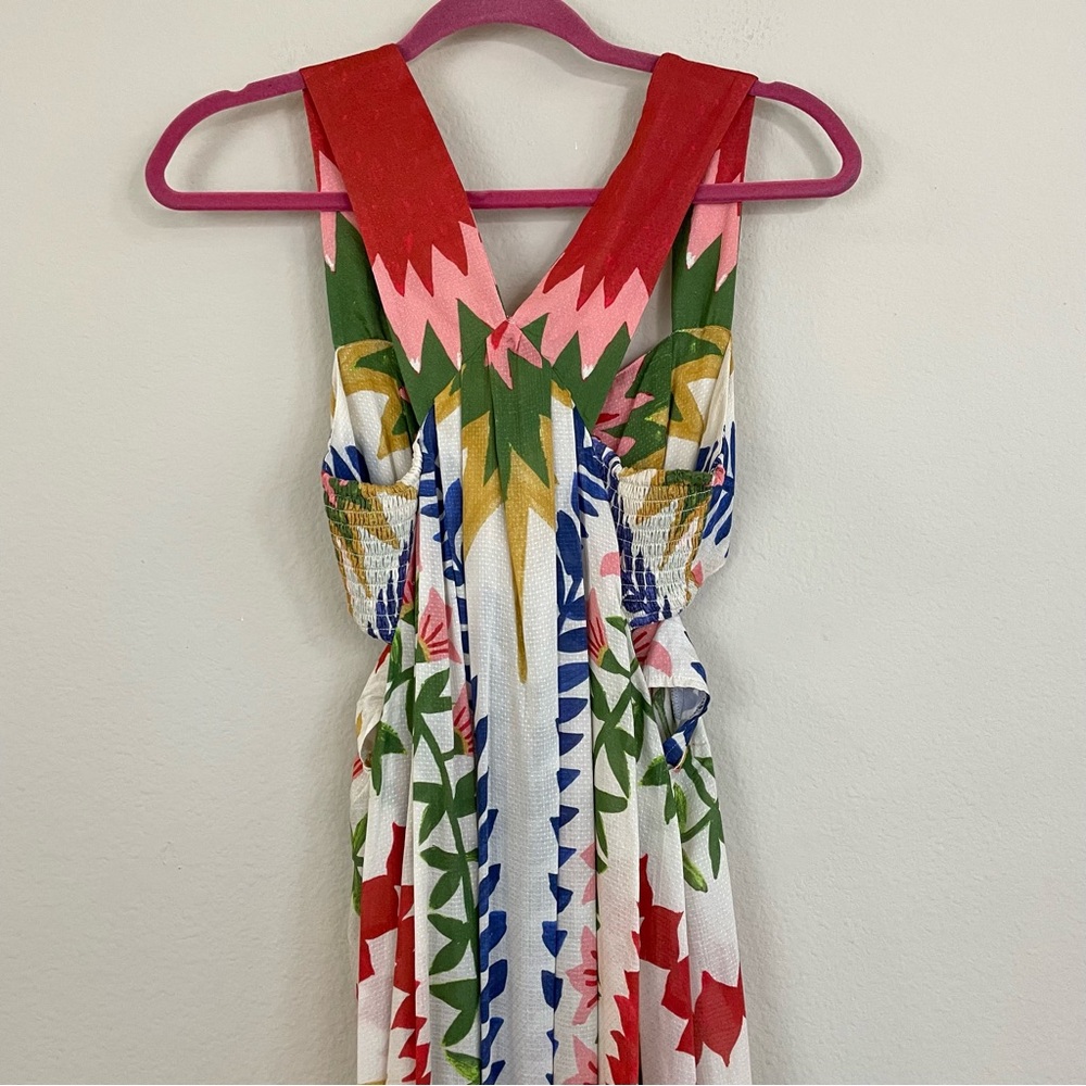 Incerti for Anthropologie Cut Out Bandeau Maxi Dress Size XS - Picture 10 of 12
